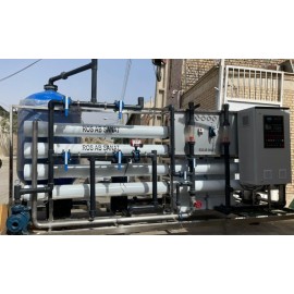 دستگاه تصفیه آب صنعتی 400 متر مکعب ظرفیت 400000 لیتر در شبانه روز